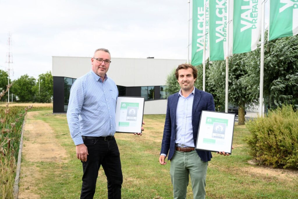 Valcke Prefab Beton achieves CSC certificate for precast and in-situ concrete