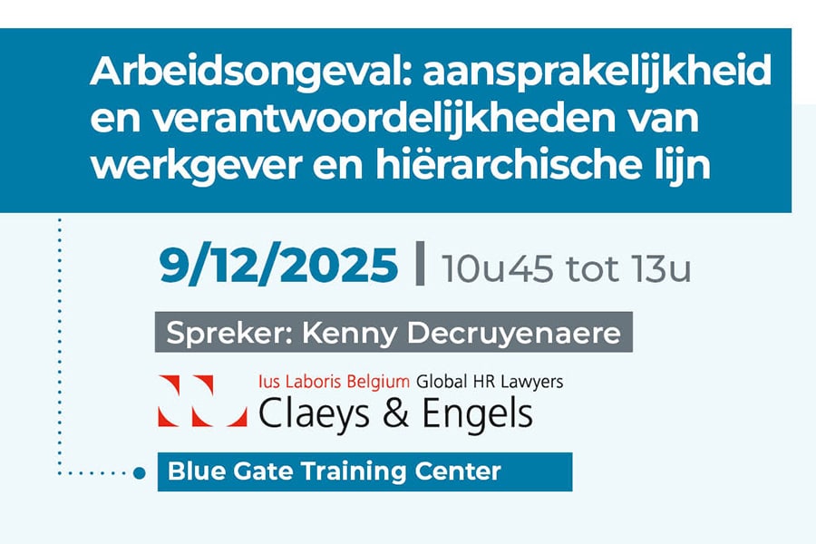 Aansprakelijkheid en veiligheid in focus – heldere woorden van Kenny Decruyenaere (Claeys & Engels) 1