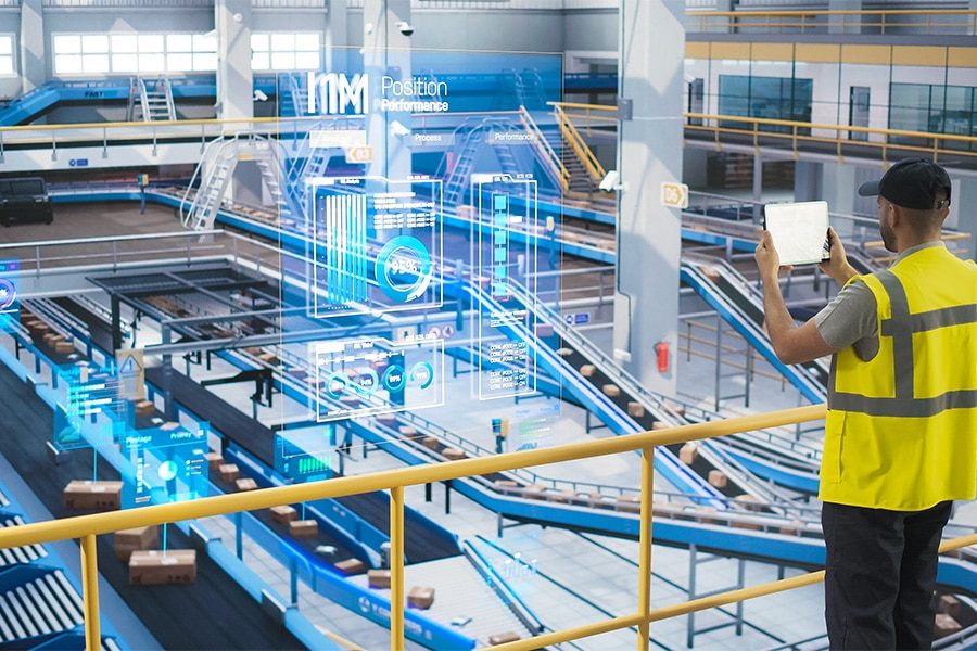 Van bijzaak naar besturingssysteem van het warehouse 3