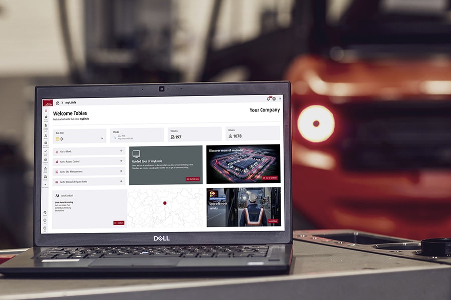 Nieuw softwareportaal ‘myLinde’ combineert verschillende vlootapplicaties 1