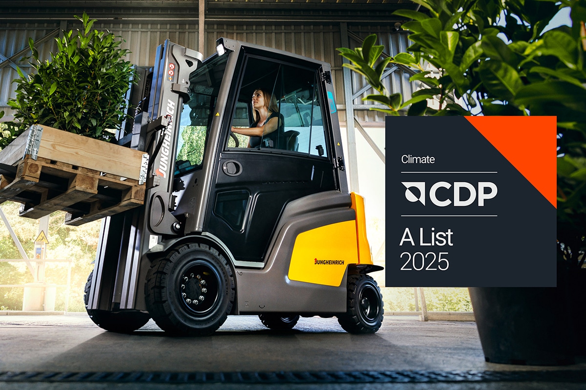 Topscore op het gebied van klimaat: Jungheinrich krijgt met A de hoogste beoordeling van CDP 5