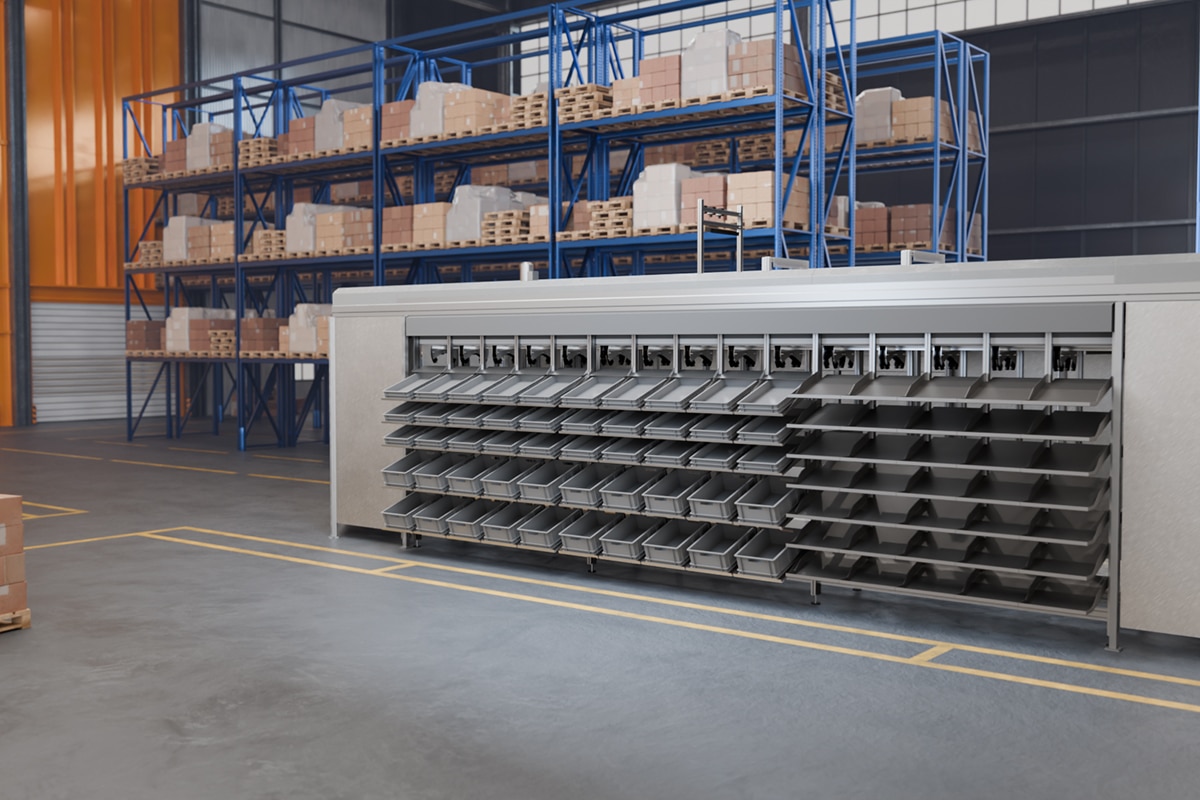 Van 6 tot honderden exits: de E-Sort SmartWall maakt high density sorteren mogelijk 6