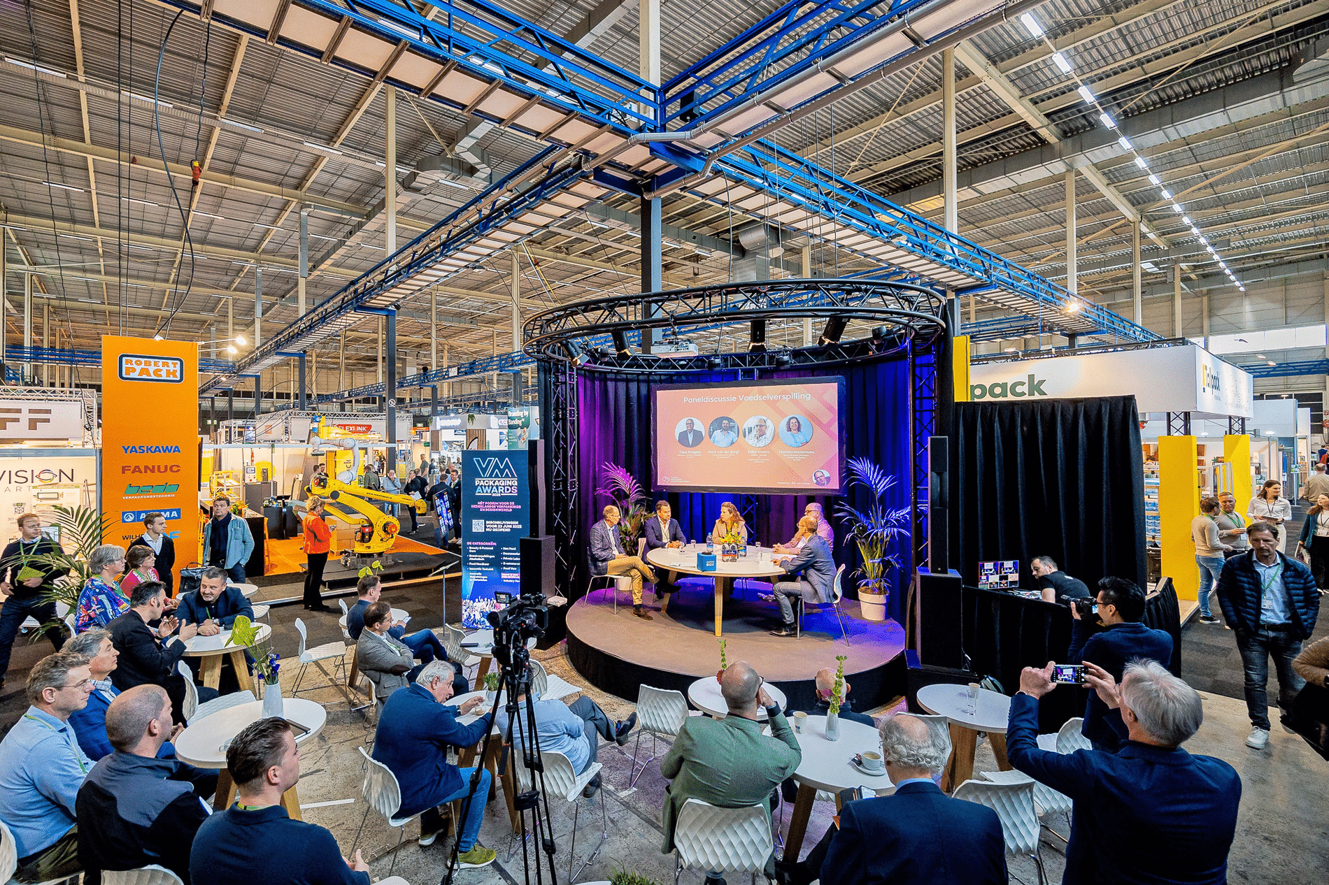 Intralogistieke area op Empack 1