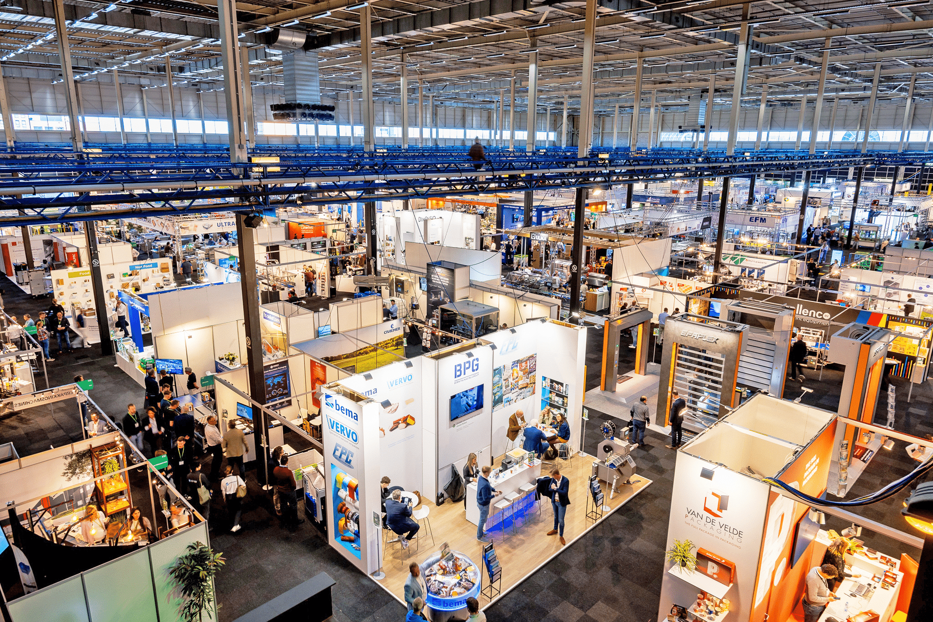 Intralogistieke area op Empack 1