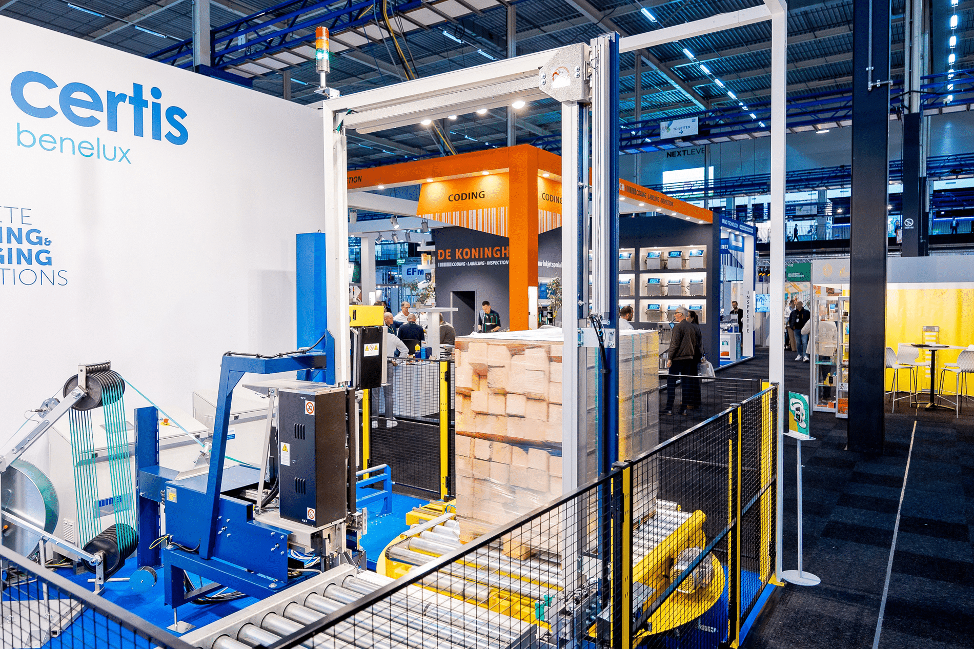 Intralogistieke area op Empack 2