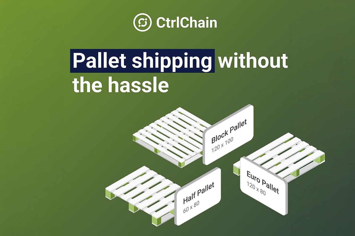 CtrlChain expands services: Pallet Shipping. 1