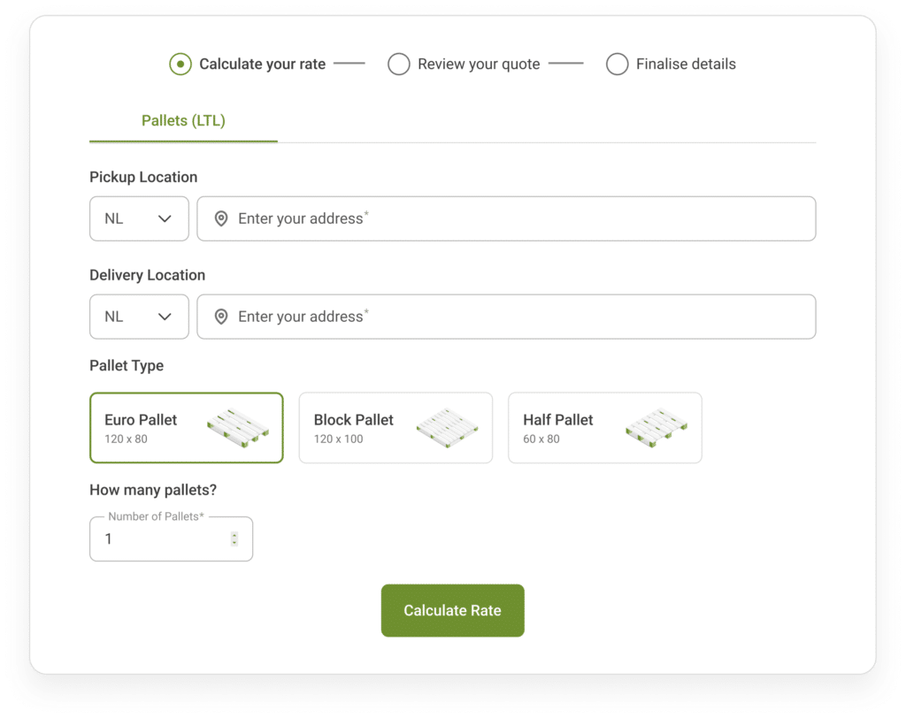 CtrlChain expands services: Pallet Shipping. 1