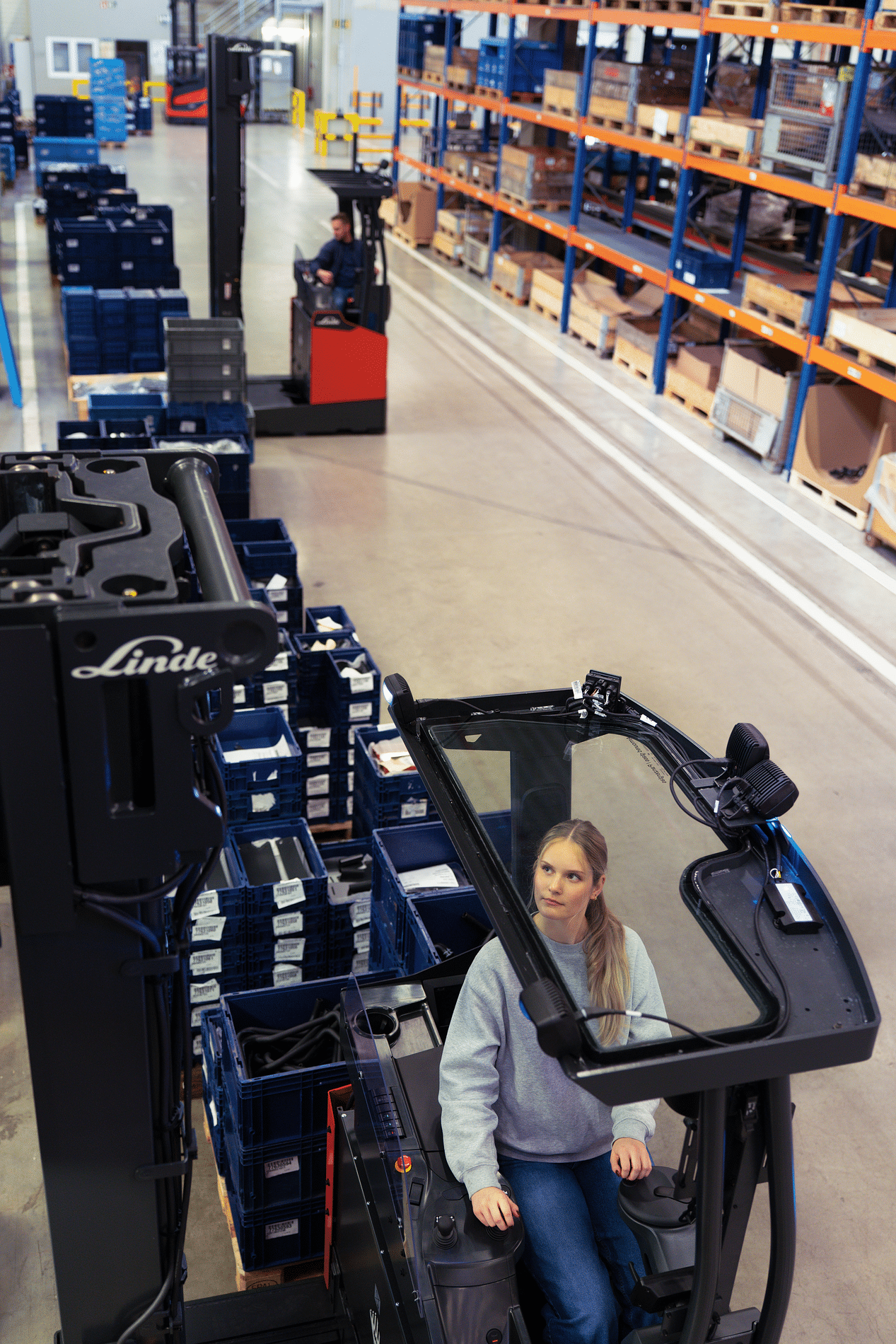Mikken op dagelijkse praktijk in het magazijn 3