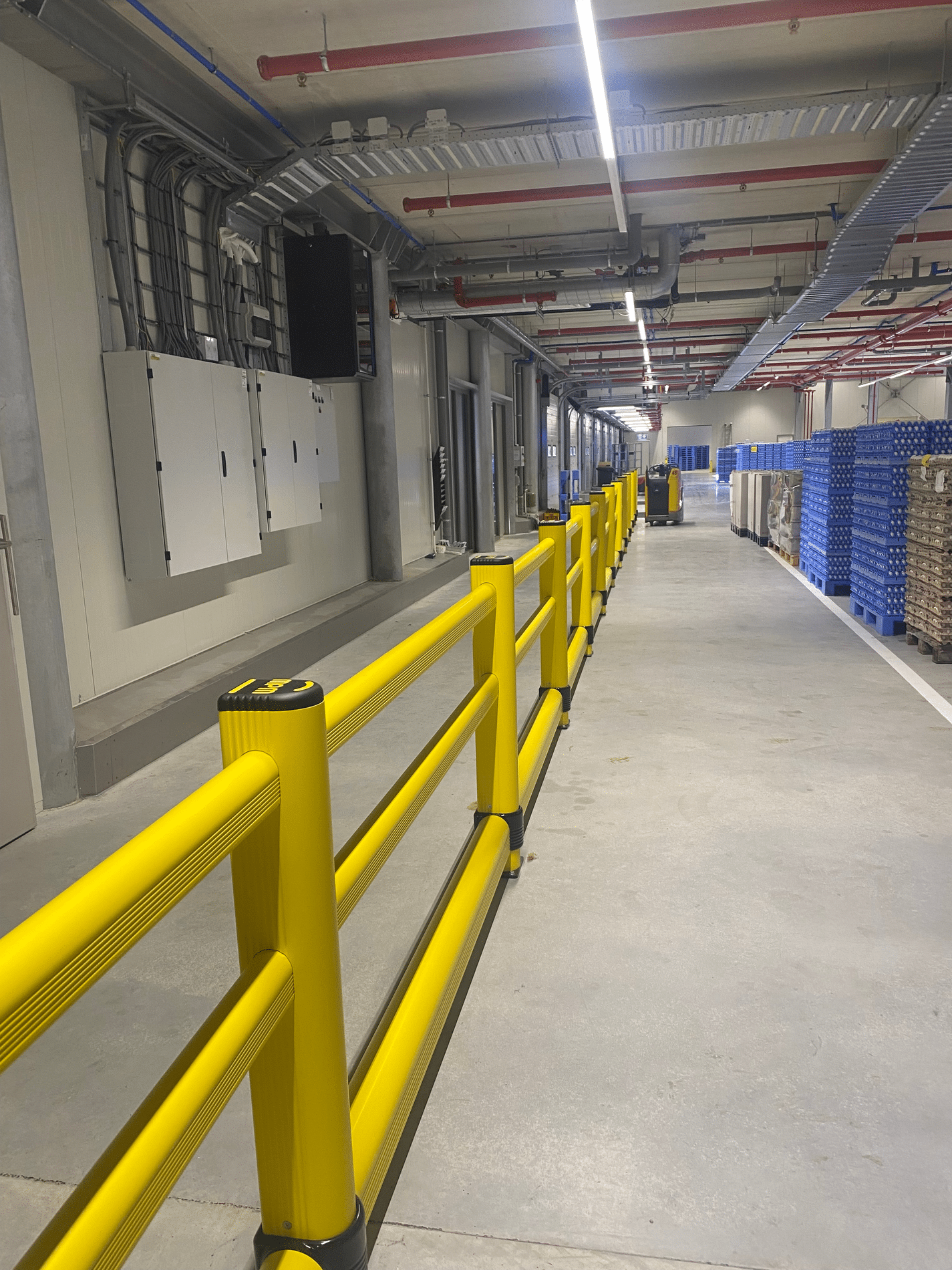 Aanrijdbeveiliging en belijning leidt tot veiliger en gestructureerder werken 2