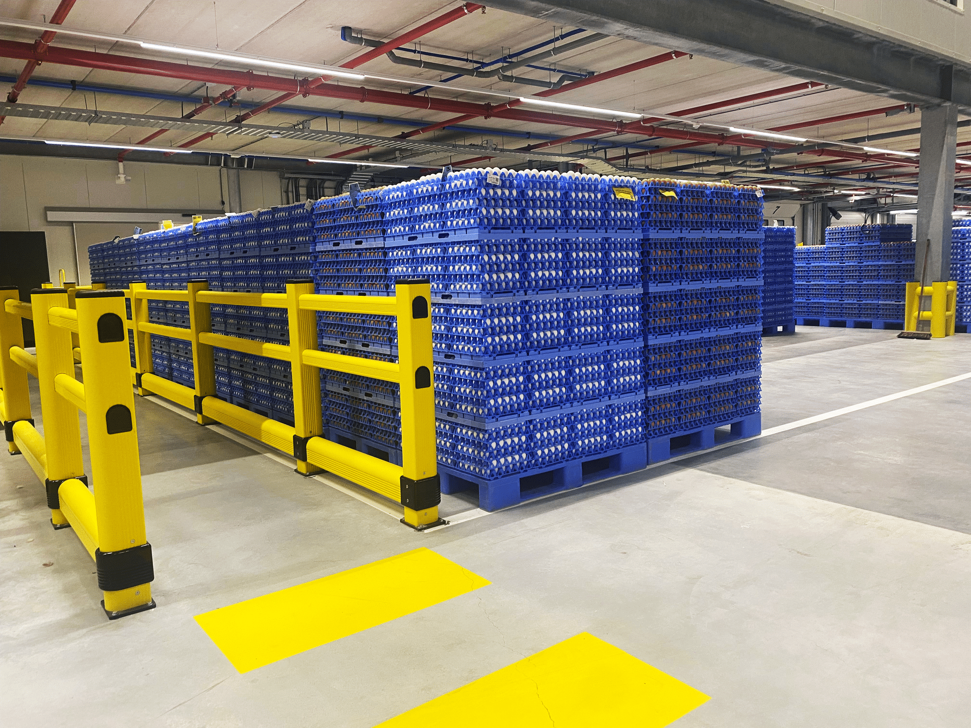 Aanrijdbeveiliging en belijning leidt tot veiliger en gestructureerder werken 5