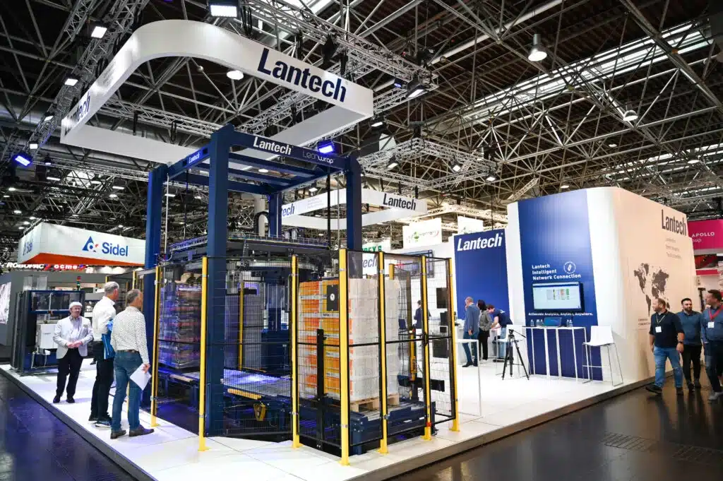 Lantech präsentiert auf der Interpack sein komplettes Angebot an Endverpackungsmaschinen. 1