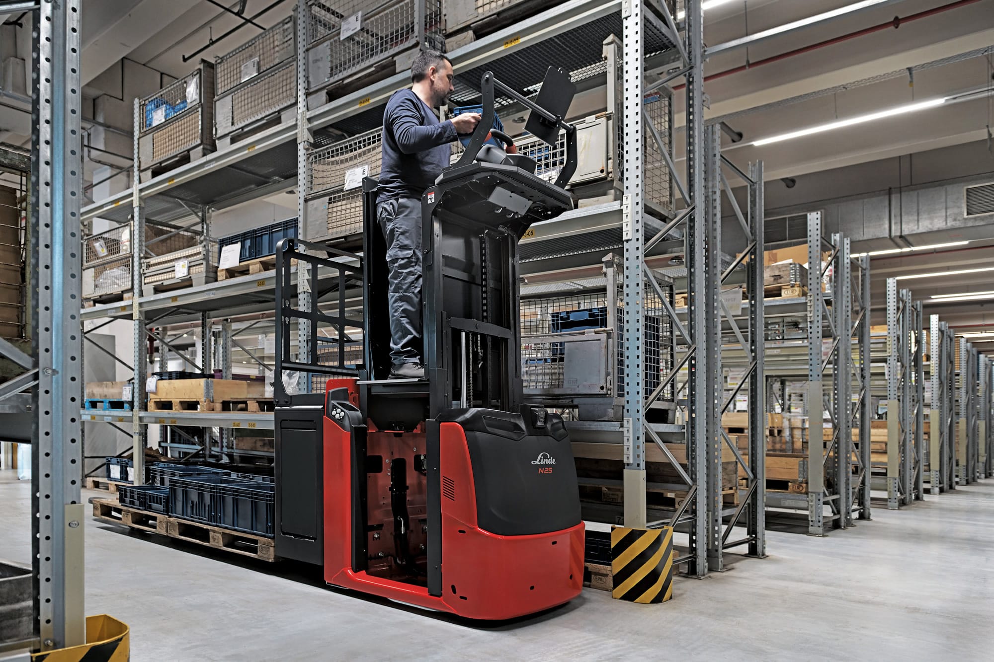 Linde orderpicktrucks nu ook met geïntegreerde Li-ionaccu beschikbaar 1