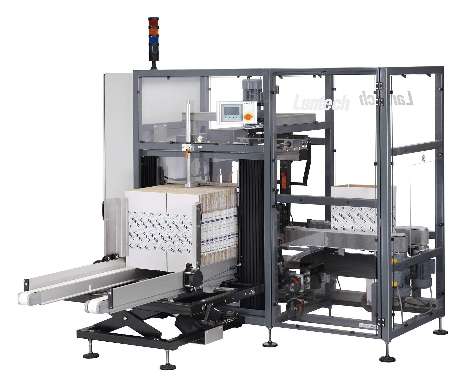 Verschillende formaten dozen op één machine 1