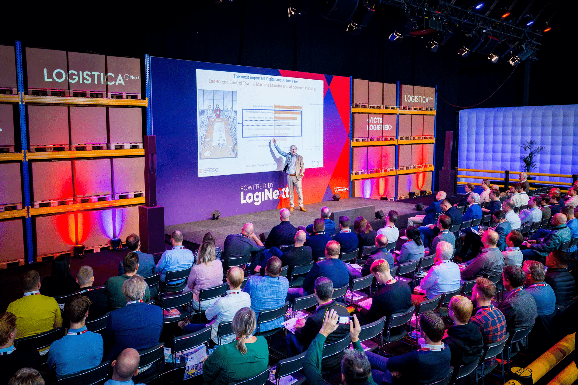 Blik op geïntegreerde toekomst bij ICT&Logistiek en Logistica Next 4